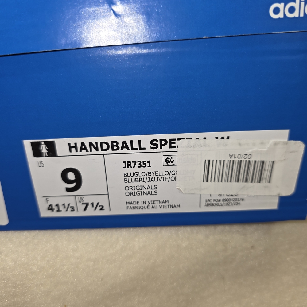 adidas Women's Blue and Yellow Sneakers - Picture 2 of 2
